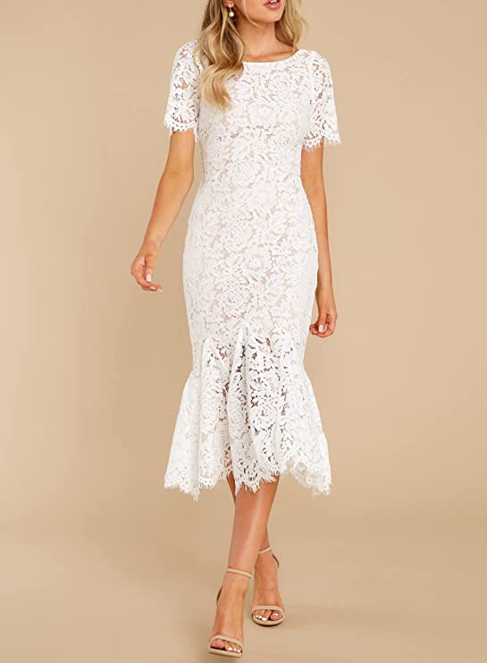 Best White Lace Dress – February 2023