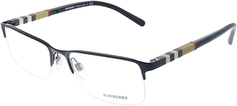 Metal Semi-Rimless Eyeglasses