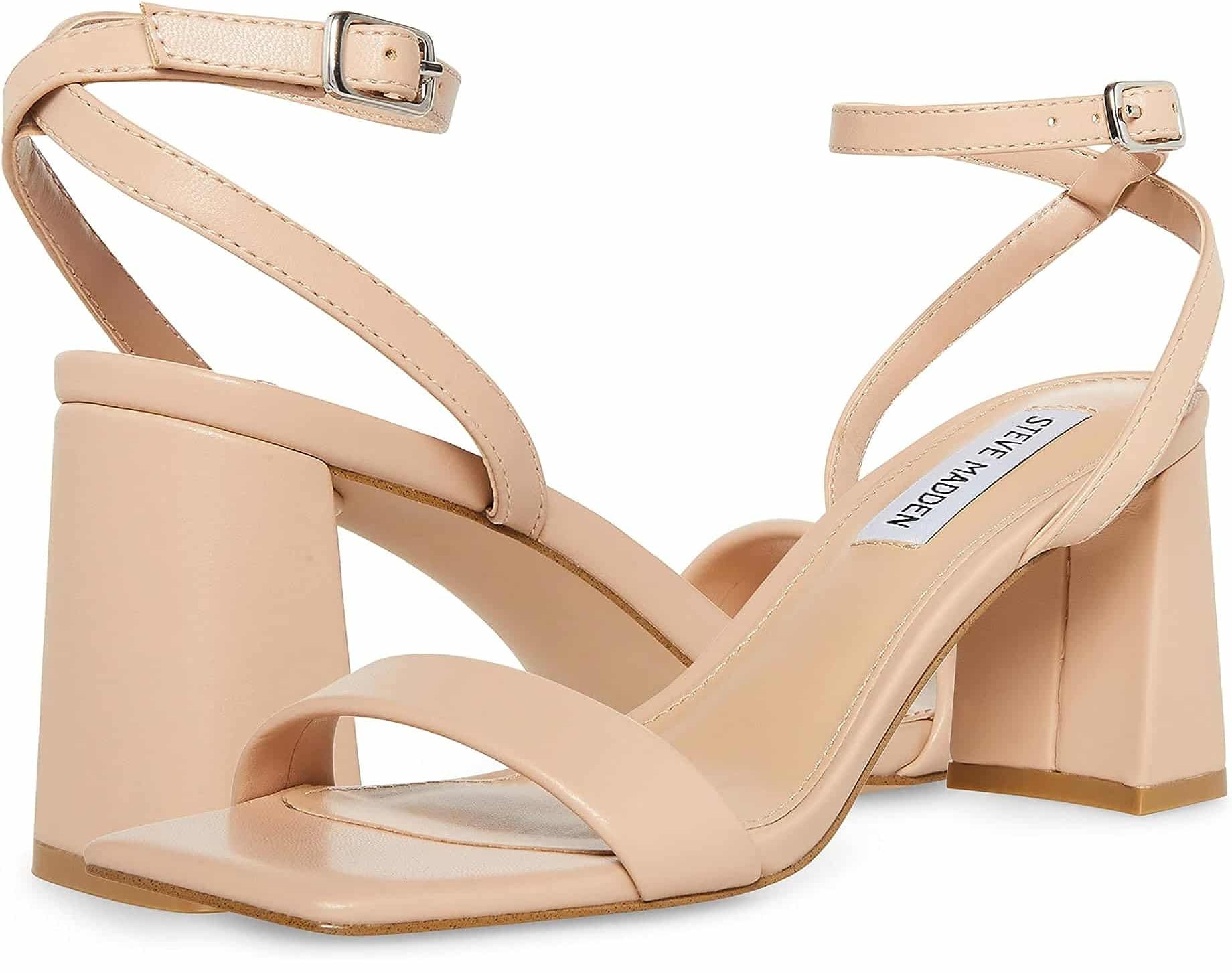 steve madden nude heels